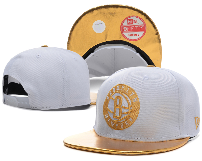 NBA Brooklyn Nets NE Snapback Hat #32